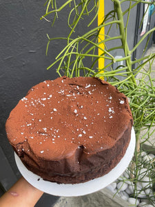 Double Baked Flourless Chocolate Torte