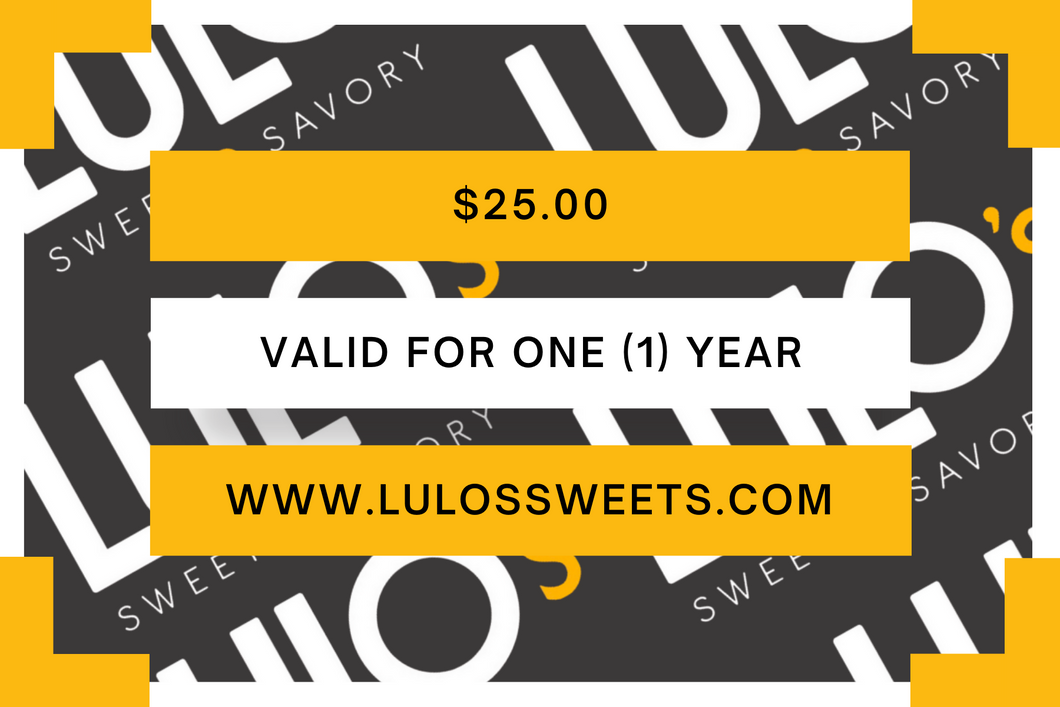 Lulo's Sweet & Savory Gift Card
